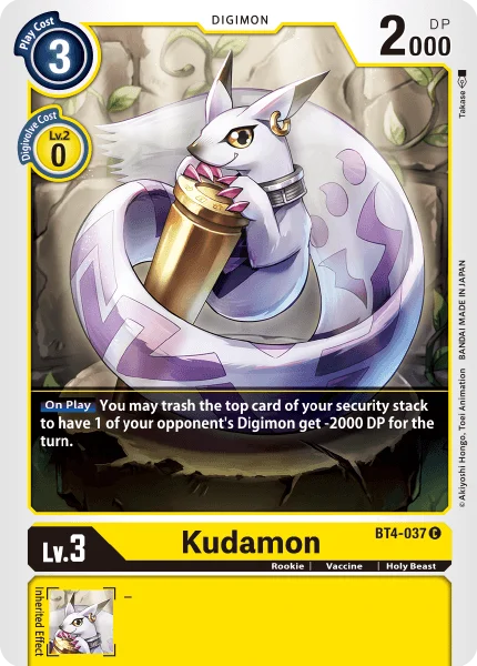 Kudamon - Great Legend - BT4-037 C