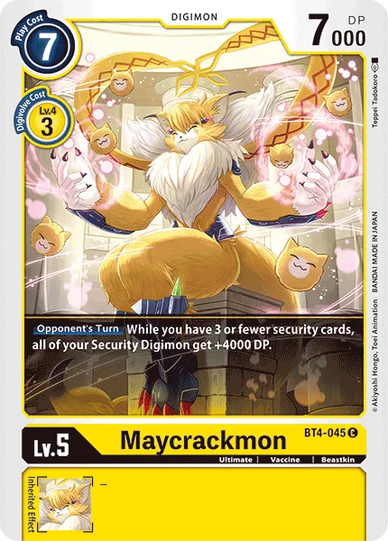 Maycrackmon - Great Legend - BT4-045 C