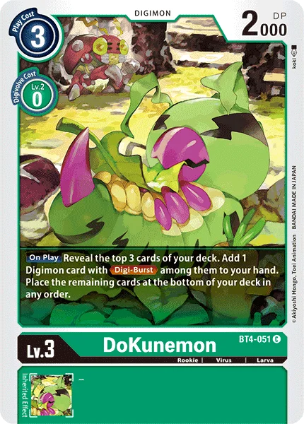 DoKunemon - Great Legend - BT4-051 C