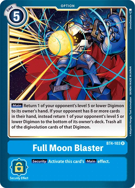 Full Moon Blaster - Great Legend - BT4-103 R