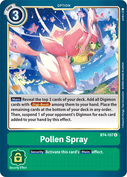 Pollen Spray - Great Legend - BT4-107 R
