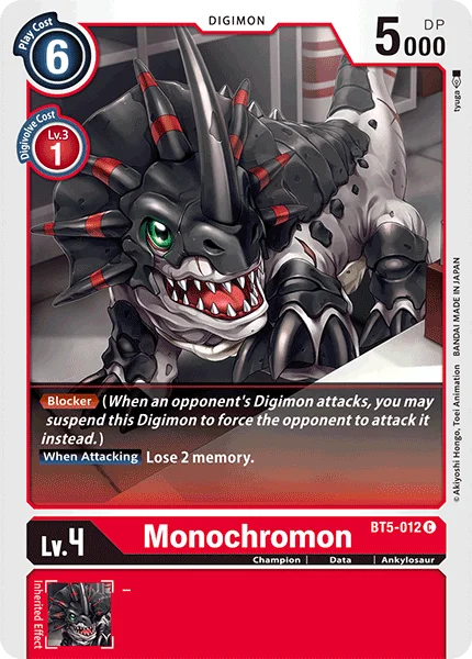 Monochromon - Battle of Omni - BT5-012 C