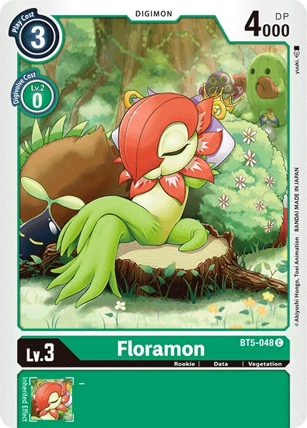 Floramon - Battle of Omni - BT5-048 C