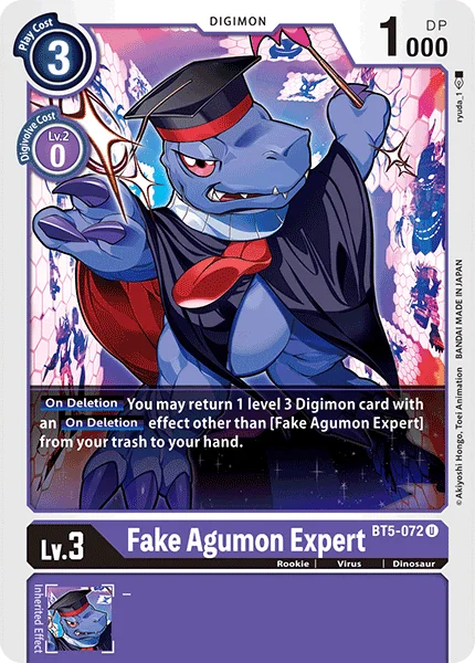 Fake Agumon Expert - Battle of Omni - BT5-072 U