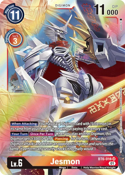 Jesmon - Double Diamond - BT6-016 SR