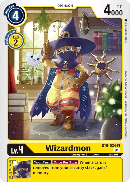 Wizardmon - Double Diamond - BT6-034 U