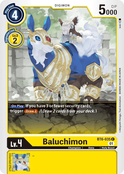 Baluchimon - Double Diamond - BT6-035 C