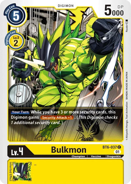 Bulkmon - Double Diamond - BT6-037 C