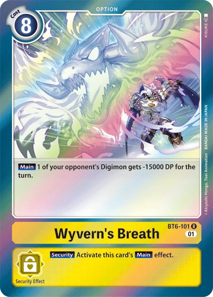 Wyvern's Breath - Double Diamond - BT6-101 R