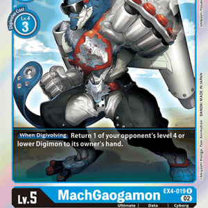 MachGaogamon - EX4-019 - Rare