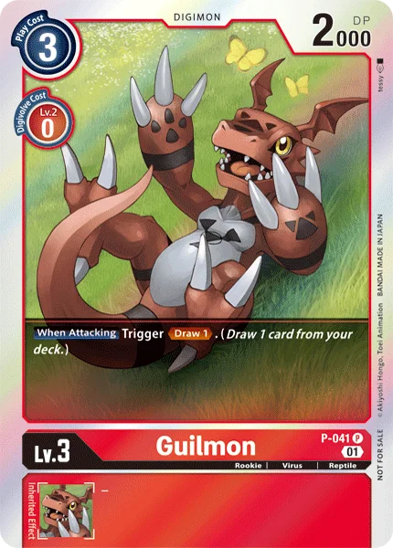 Guilmon - P-041 - Promo