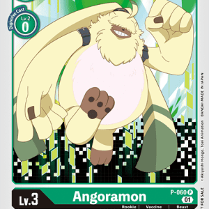 Angoramon (Official Tournament Pack Vol,5) - Digimon Promotion Cards