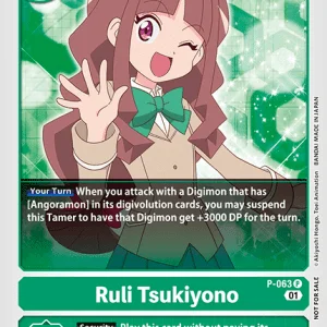 Ruri Tsukiyono (Official Tournament Pack Vol,5) - Digimon Promotion Cards