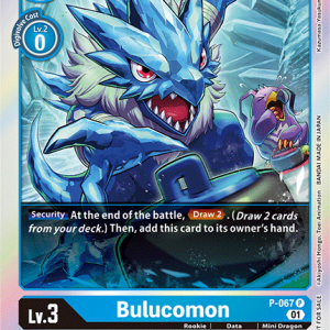 Bulucomon - P-067 (Limited Card Pack) - Digimon Promotion Cards