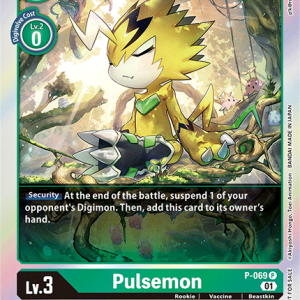 Pulsemon - P-069 (Limited Card Pack) - Digimon Promotion Cards