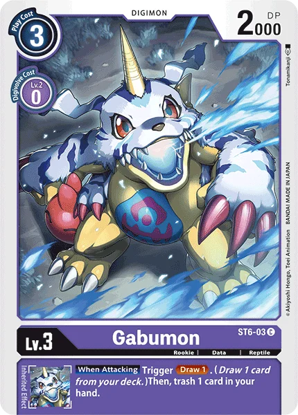 Gabumon - ST6-03 - Common