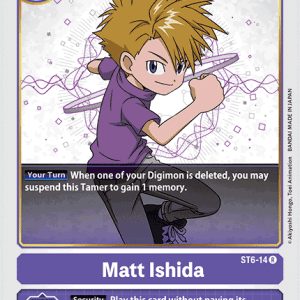 Matt Ishida - ST6-14 - Rare