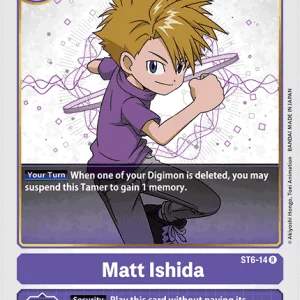 Matt Ishida - ST6-14 - Rare