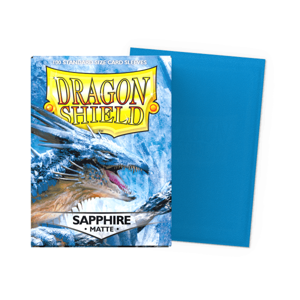 Dragon Shield Standard Size Sleeves - Matte Saphire x100