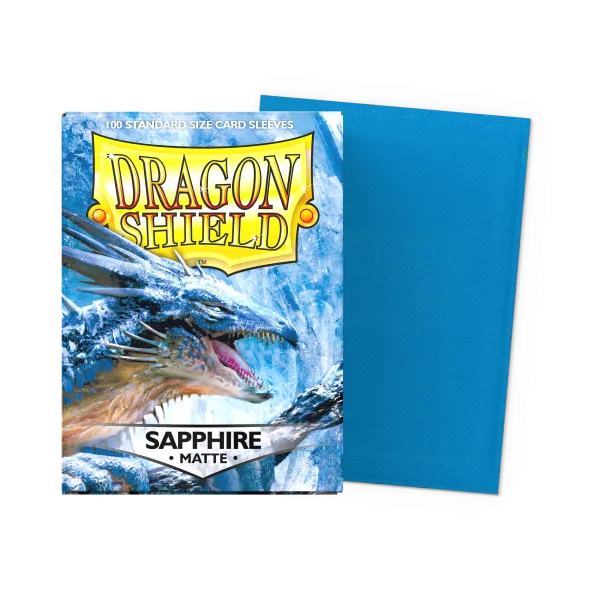 Dragon Shield Standard Size Sleeves - Matte Saphire x100