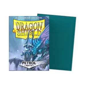 Dragon Shield Standard Size Sleeves - Matte Petrol x100