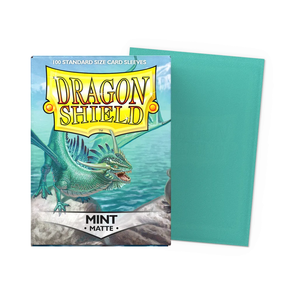 Dragon Shield Standard Size Sleeves - Matte Mint x100