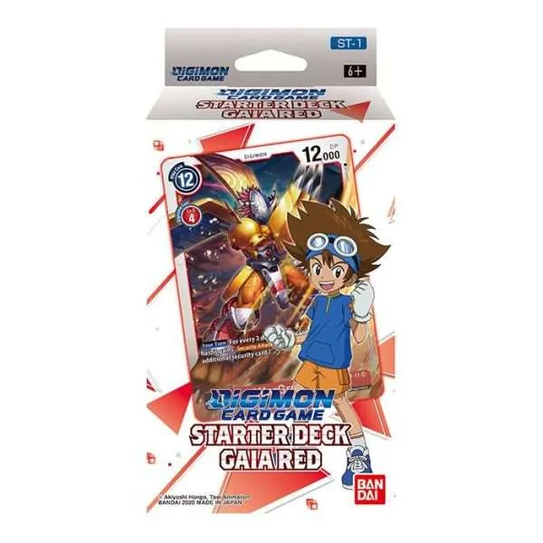 Digimon Card Game Starter Deck 01: Gaia Red