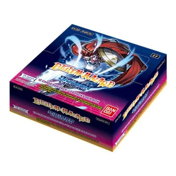 Digimon Card Game - EX02 - Digital Hazard Booster Box (24 Packs)
