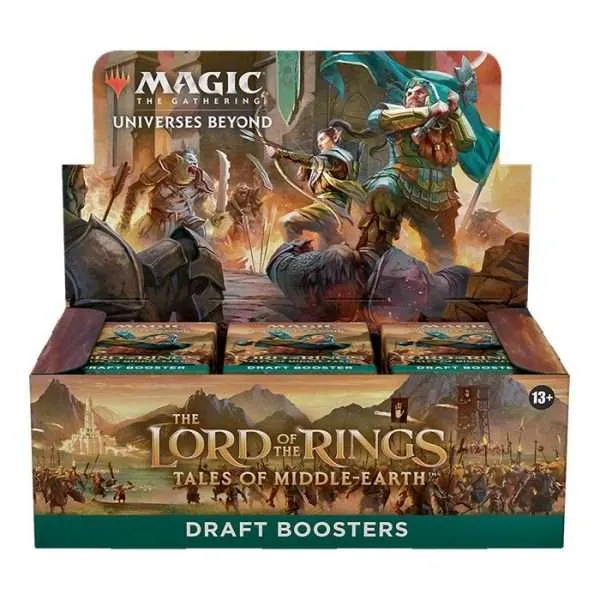 Magic The Gathering - The Lord Of The Rings - Tales Of Middle-Earth - Draft Booster Box (36 Packs)