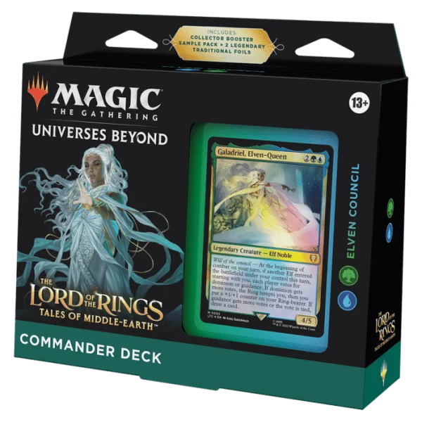 Magic The Gathering - The Lord Of The Rings - Tales Of Middle-Earth - Commander Deck - Elven Council EN ESPAÑOL