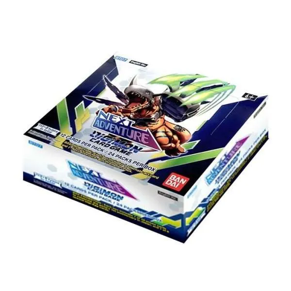 Digimon Card Game - BT07 - Next Adventure Booster Box (24 Packs)