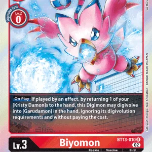 Biyomon - BT13-010 - Rare