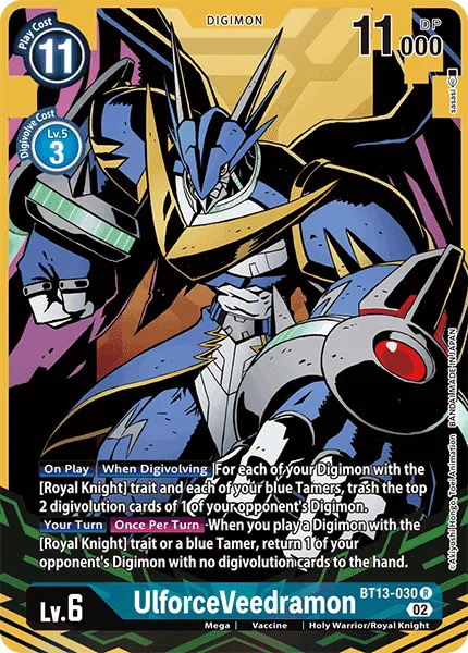 UlforceVeedramon - BT13-030 - Alternative Art
