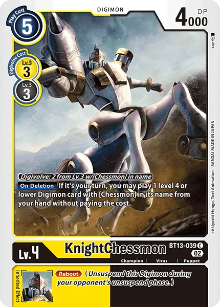 KnightChessmon - BT13-039 - Common