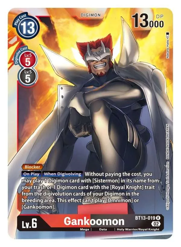 Gankoomon - BT13-019 - Rare