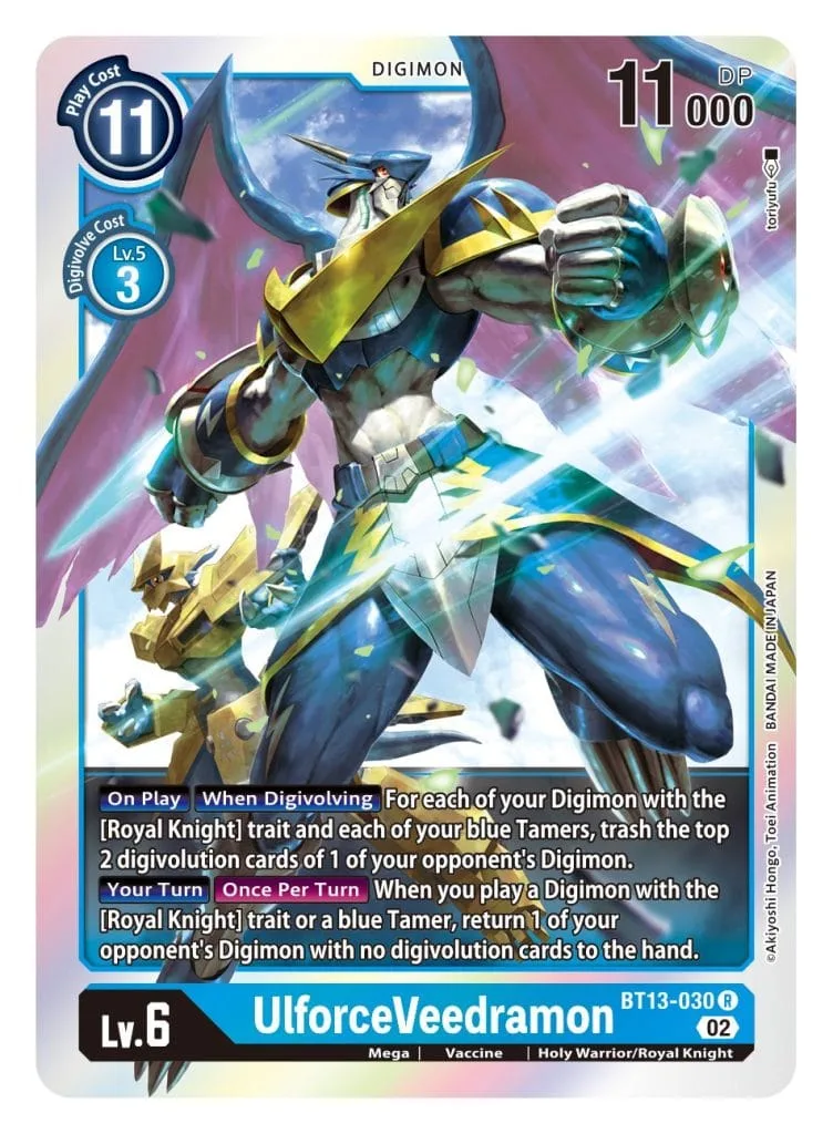 UlforceVeedramon - BT13-030 - Rare