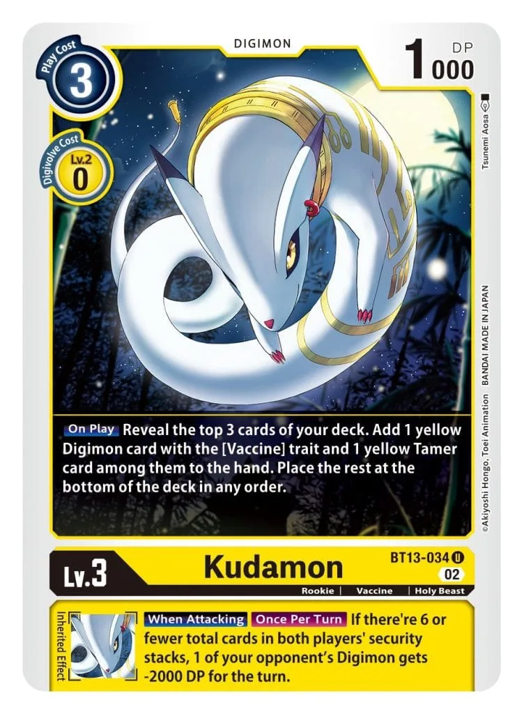 Kudamon - BT13-034 - Uncommon