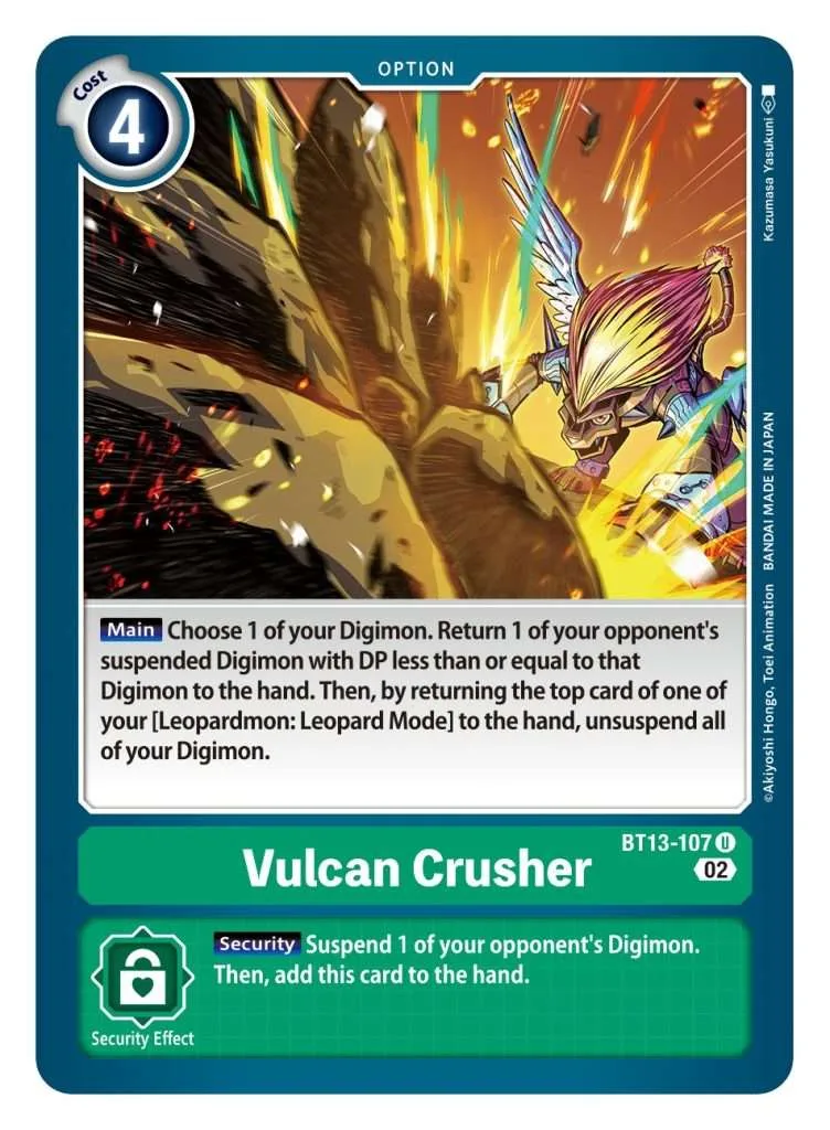 Vulcan Crusher - BT13-107 - Uncommon