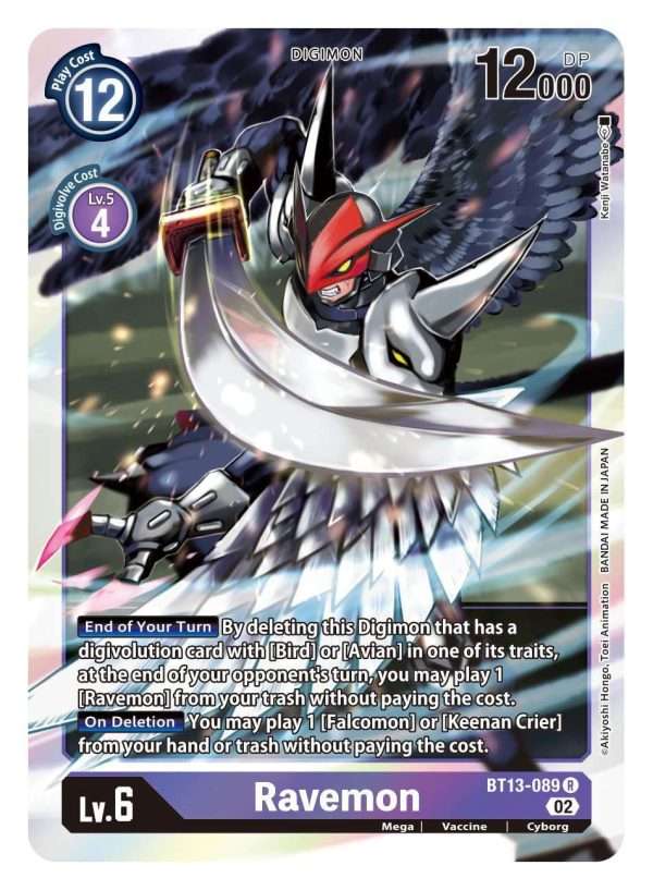 Ravemon - BT13-089 - Rare