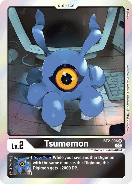 Tsumemon - BT2-006 Rare RB