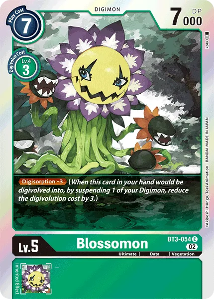 Blossomon - BT3-054 Common RB