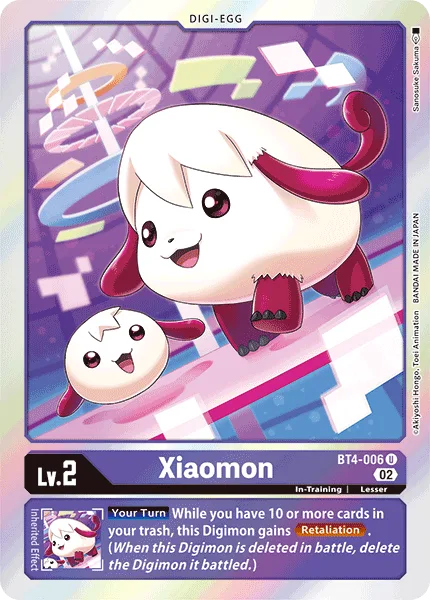 Xiaomon - BT4-006 Uncommon RB
