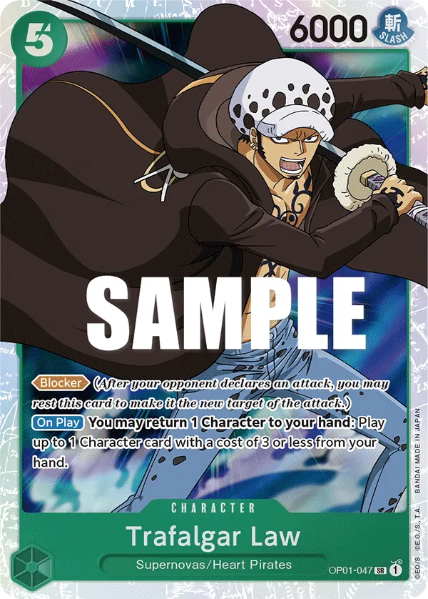 Trafalgar Law (047) OP01-047 SR