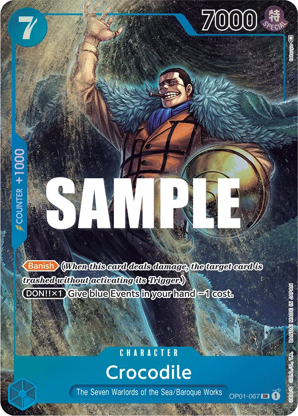 Crocodile (067) (Parallel) OP01-067 SR