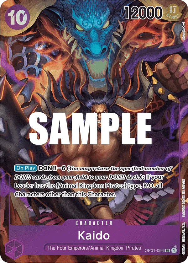Kaido (094) (Parallel) OP01-094 SR