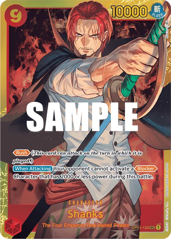 Shanks OP01-120 SEC