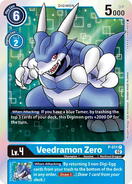Veedramon Zero - P-011 Promo RB
