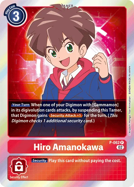 Hiro Amanokawa - P-062 Promo RB