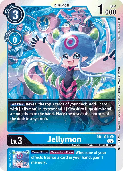 Jellymon (RB-01) BOX TOPPER