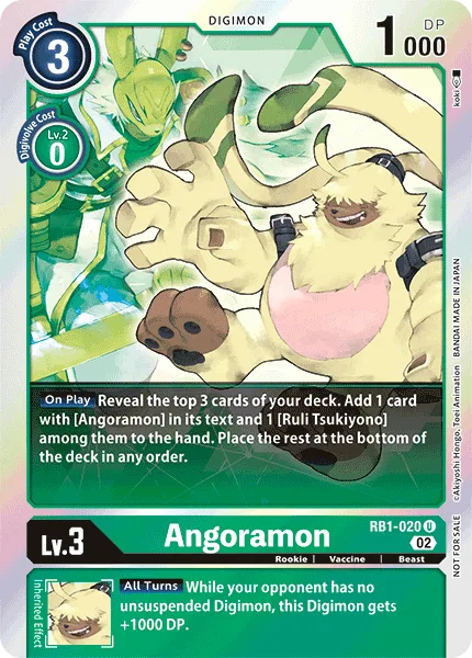 Angoramon (RB-01) BOX TOPPER